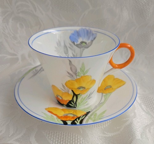 Shelley duo poppies design - ,