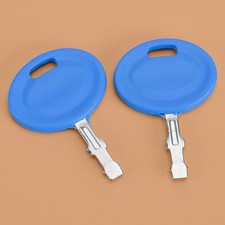 2pcs Blue Mower Tractor Ignition Key Fit For Bolens Troy-Bilt Cub Cadet