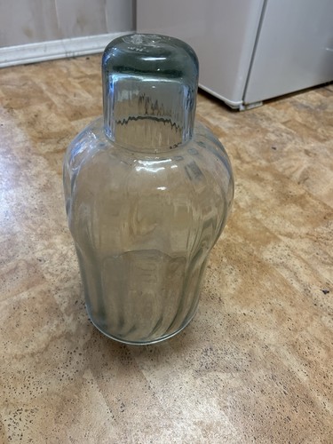 Large vintage clear bell - vintage,