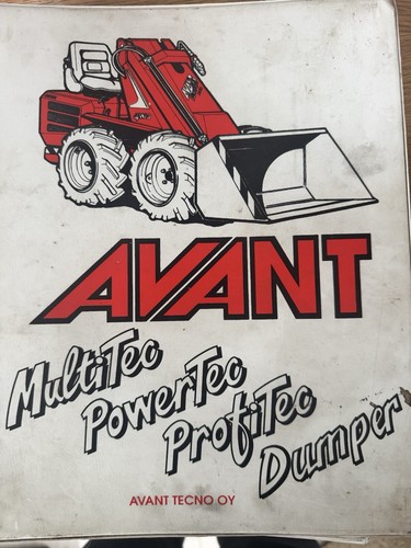 Avant tecno loader dumper - avant,