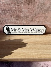 Personalised Mr. and Mrs