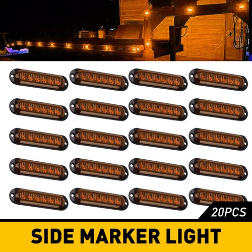 20pcs led orange side - led,