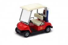 Welly Golf Buggy Cart Red Diecast Scale Model NEW 