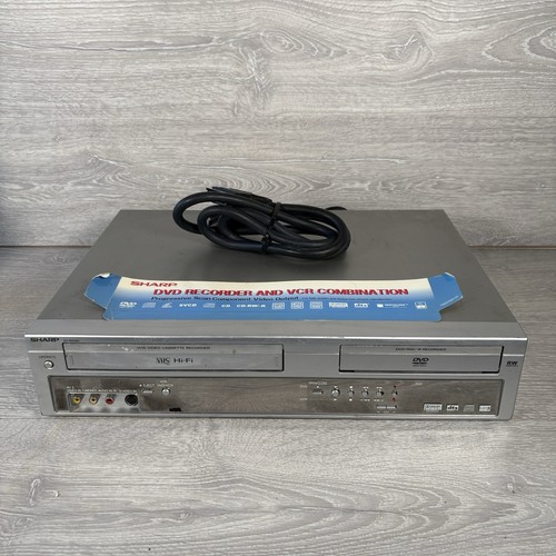 Sharp rw260h vhs player dvd - sharp,