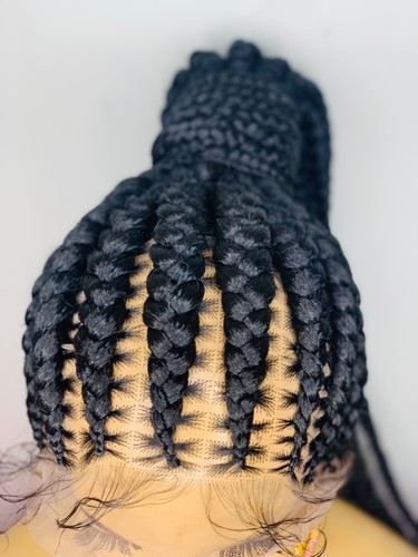 Handmade braided wig - wig,, full