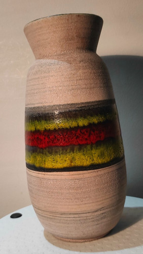 West german vase fat lava - fat,