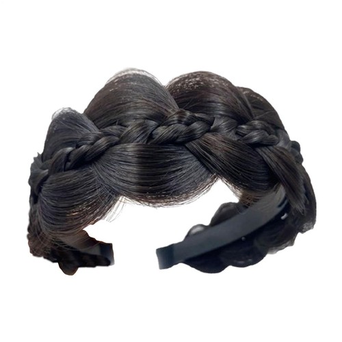 1pc fake thick plaited - plaited, chunky
