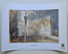 The Piazzetta VENICE - Limited Edition Print after J M W Turner