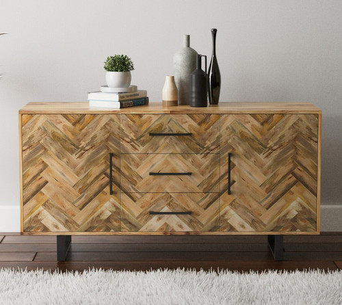Solid mango wood drawer 2 - solid,
