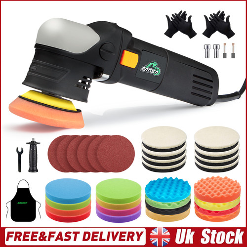 Dual action car polisher - action,