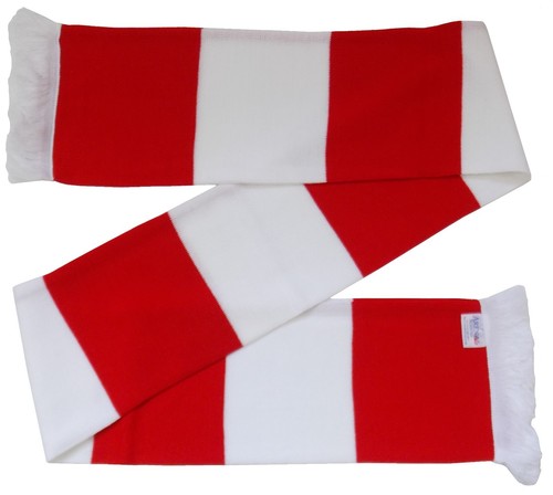 Arsenal supporters red - red, and