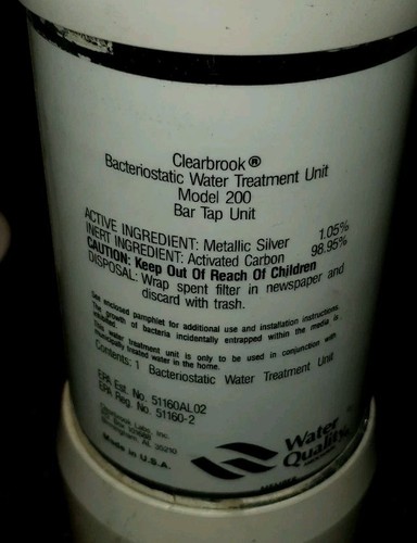 Clearbrook bacteriostatic - clearbrook,