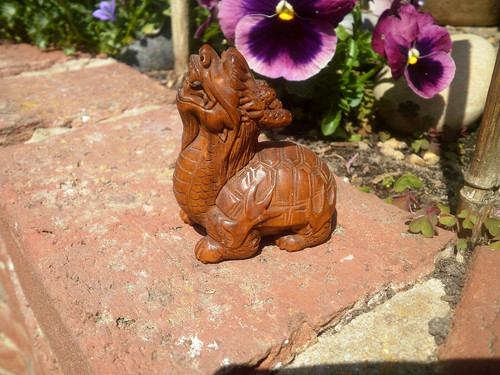 Hand carved wood - carved, netsuke