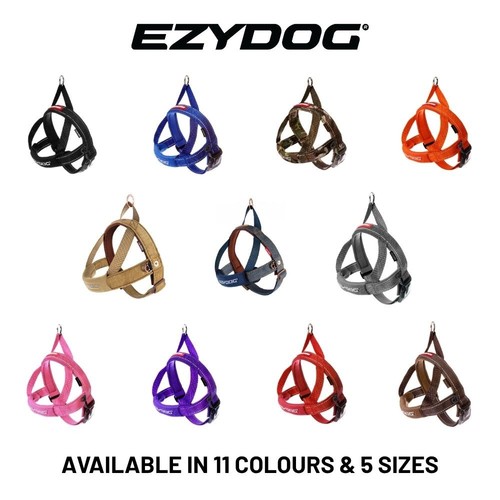 Quick fit dog harness ezydog - harness,