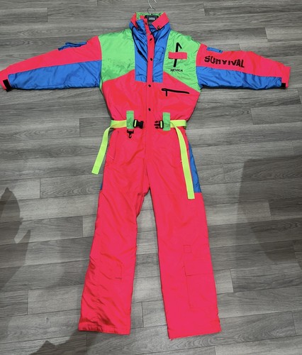 Nevica survival red retro ski - red,