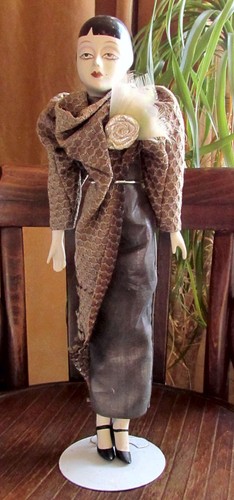 Porcelain jazz age boudoir - boudoir, art