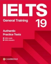 Cambridge English IELTS 19 GENERAL TRAINING Tests with Answers AUDIO +Online NEW