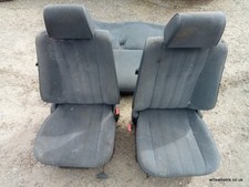 BMW E30 2 door / Coupe Interior RHD Pacific Blue Cloth Seats