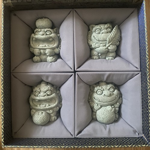 Set mini chinese guardian - of,