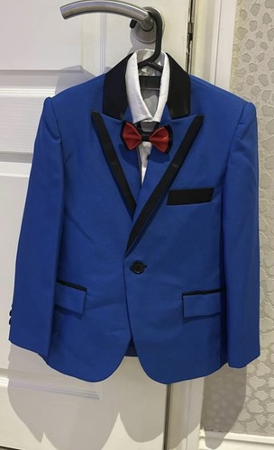 Boys blue tuxedo suit - boys,