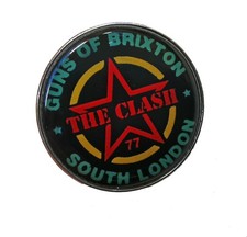 THE CLASH Metal Enamel PIN