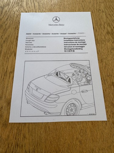 Genuine mercedes slk r171 - mercedes,