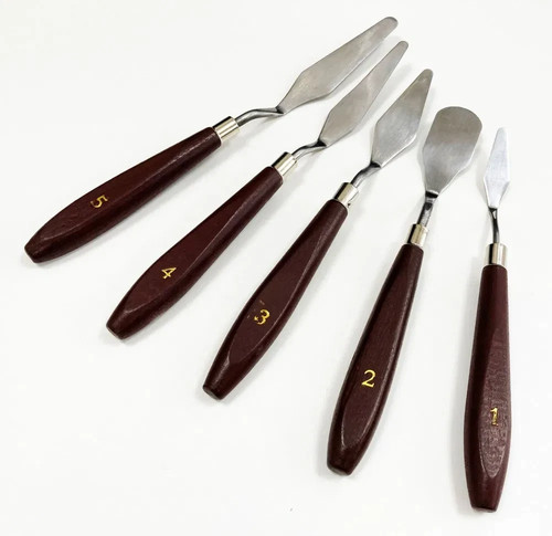 5pcs palette knives - palette,