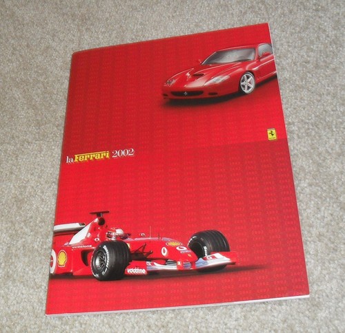 Ferrari brochure 2002 360 - ferrari,