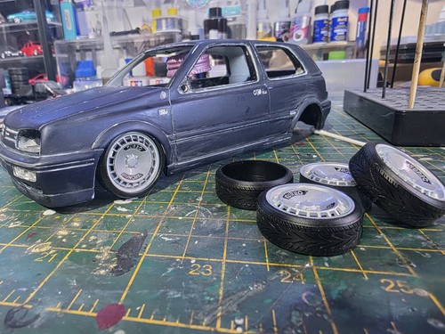 Scale ronal turbo wheels - 1/18,