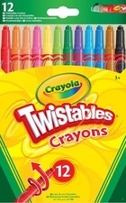 CRAYOLA Twistables Colouring Crayons, Multicolor, 12 12 Count (Pack of 1) 