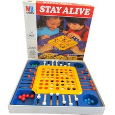 Stay Alive MB Games Vintage Game Complete with 20 Balls & Instructions 1975
