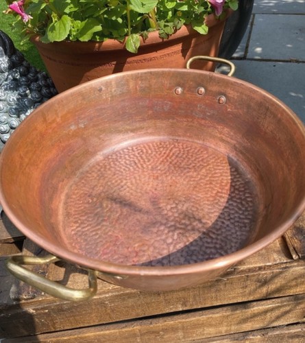 Vintage french copper brass - french,