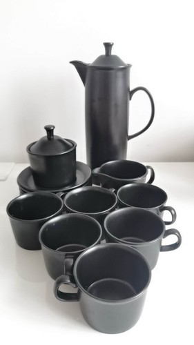 Vintage wedgwood black - black, basalt