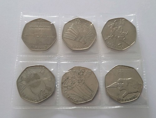 London olympics 50p - olympics, x
