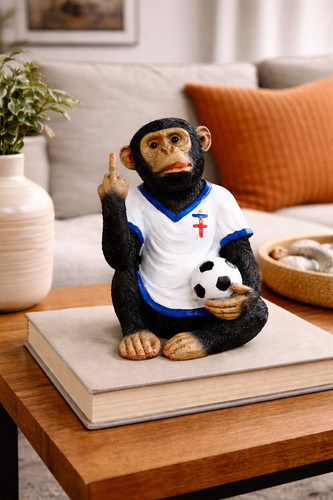 Cheeky england football monkey - football,