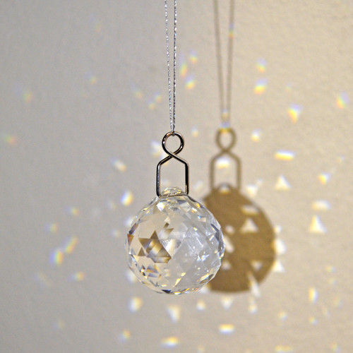20mm clear lead crystal - 20mm,