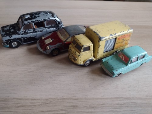 Old corgi die cast car - die,
