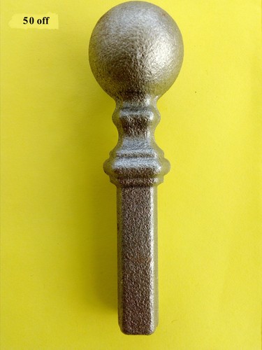 Mild steel ball tops - 50,