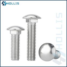 M4 4MM CARRIAGE BOLTS CUP