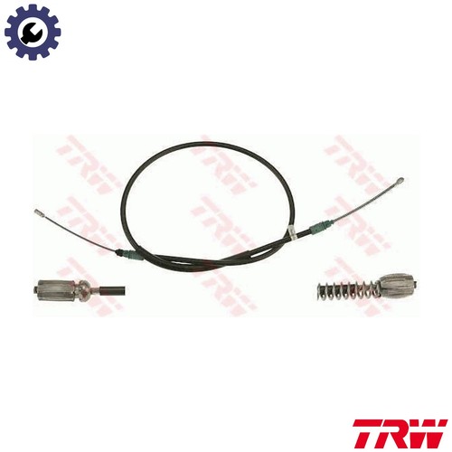Cable pull parking - pull, brake