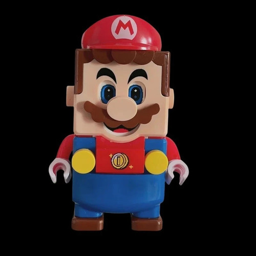 Super mario bros - blocks, luigi