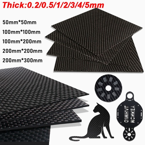 Carbon fibre sheet plate - carbon,