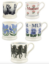 EMMA BRIDGEWATER 1/2 Pint Mug, Seconds Quality