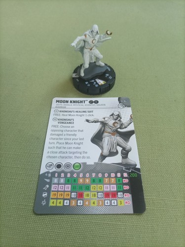 Moon knight 036 heroclix - knight, the