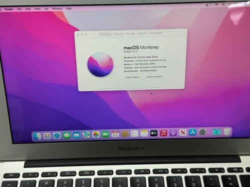 Apple macbook air a1465 - macbook, 11''