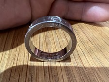 Cartier Love Ring, White Gold Size 750