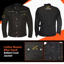 Motorcycle Armour Cotton Waxed