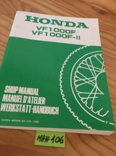 Honda VF1000F VF1000FII VFF 1000 F F2 Technical Review Motorcycle Manual Workshop