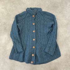 Aran Cardigan Womens Medum