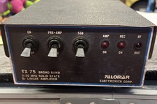 Palomar TX-75! Broad Band Linear Amplifier ( T 9 )